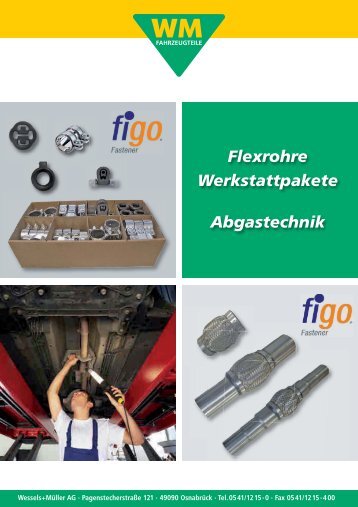 Flexrohre Werkstattpakete Abgastechnik - Wessels + Müller AG