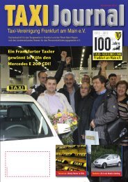 Ich will das Taxi-Journal abonnieren! - Taxi-Vereinigung Frankfurt ...