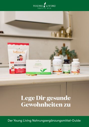 Lege Dir gesunde  Gewohnheiten zu