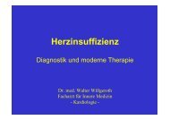 Herzinsuffizienz, Diagnostik und moderne Therapie
