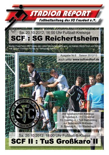 Stadion Report Internet Ausgabe 6 - SC Frasdorf