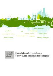 Compilation of 13 factsheets on key sustainable sanitation ... - SSWM