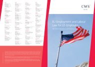 EU Employment and Labour Law for US Employers - CMS