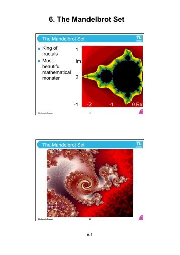 6. The Mandelbrot Set