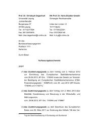 Prof. Dr. Christoph Degenhart RA Prof. Dr. Herta Däubler-Gmelin ...