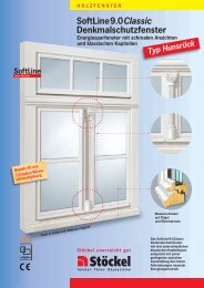 SoftLine9.0Classic Denkmalschutzfenster