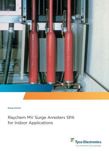 Raychem MV Surge Arresters SPA for Indoor Applications - ENIA