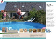 45mm stark kdi - Schwimmbecken Selbstbau