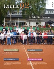 Der Čujić -Mini-Cup 2010. - Berliner Sport-Verein 1892 eV ...