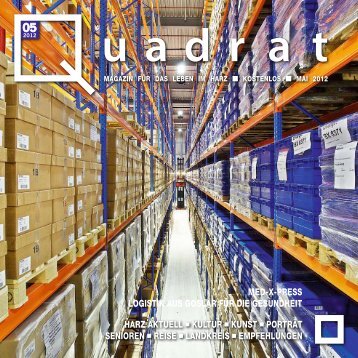 Harz aKTUELL  KULTUr  KUNST  POrTrÄT SENIOrEN  rEISE ...