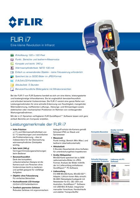 FLIR i7 - Isocell