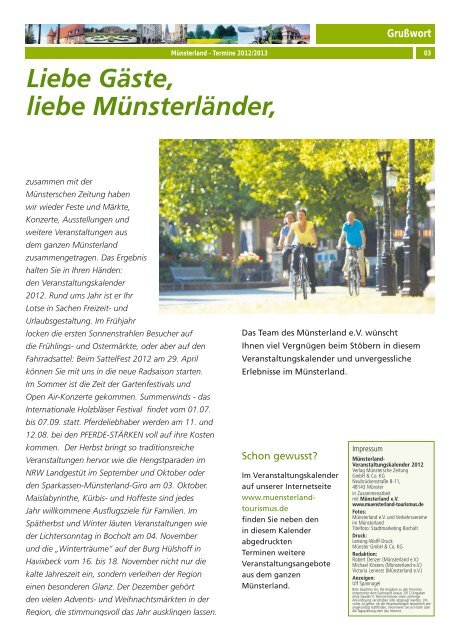 Medienhaus Lensing, Ausgabe: MZ Münster zME, vom - Münsterland