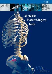 Arabian Product & Buyer´s Guide - arab medico