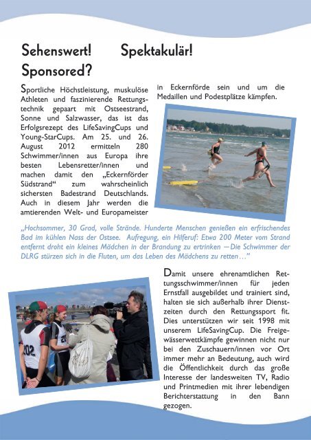 Oceanwoman/ Oceanman - (DLRG), Landesverband Schleswig ...