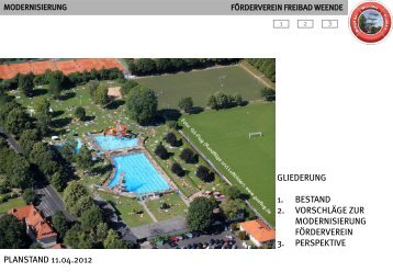 Kurzfassung des Alternativkonzeptes - Freibad Weende