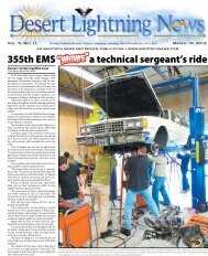 355th EMS a technical sergeant's ride - Aerotech News and Review