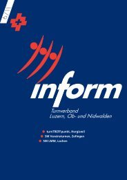 inform - TURNVERBAND Luzern, Ob- und Nidwalden