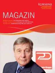 PDF Kursana Magazin 01/06 Domizil - Dussmann