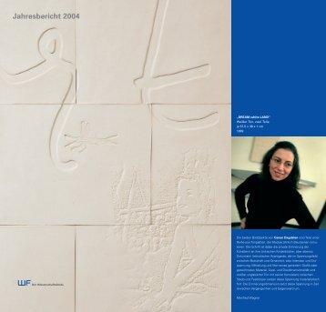 FWF - Publikationen - Jahresbericht 2004