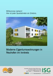 Moderne Eigentumswohnungen in Neuhofen im Innkreis - ISG