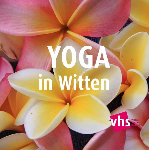 Yoga - Volkshochschule Witten-Wetter-Herdecke