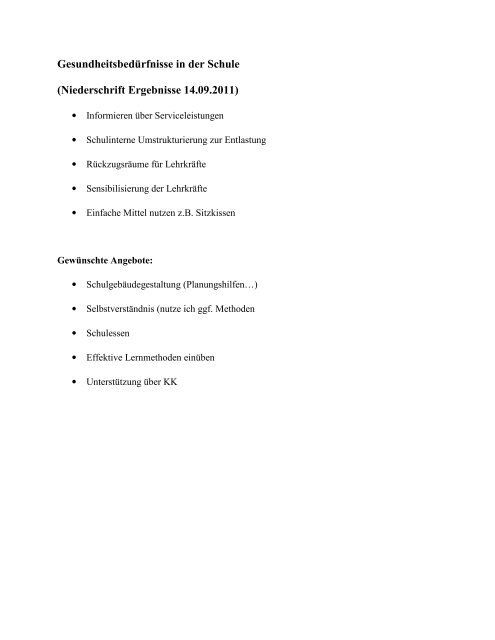 Dokumentation - Landkreis Bernkastel-Wittlich