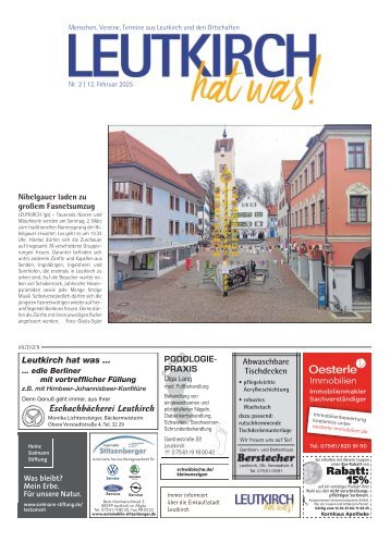 12.02.2025 Leutkirch hat was