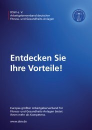 Entdecken Sie Ihre Vorteile! - DSSV