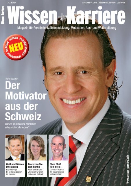 Der Motivator aus der Schweiz - Martin Betschart
