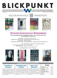 20 Jahre Kunstschule Winnenden