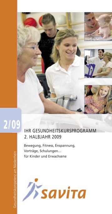 Programmheft 2/2009 - savita GmbH