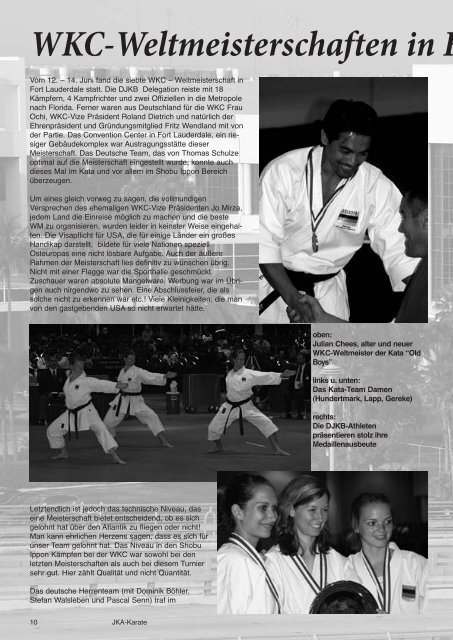 Heft 3/2009 - Deutscher JKA-Karate-Bund e.V.
