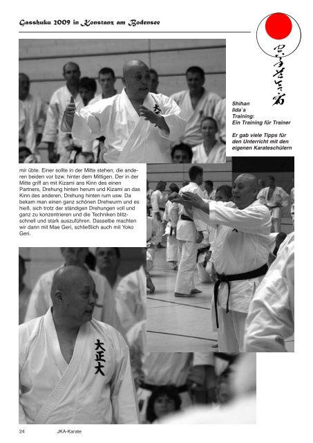 Heft 3/2009 - Deutscher JKA-Karate-Bund e.V.