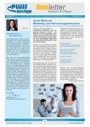 Care People Newsletter Vol. 15, Sep 2012 - PLUSS