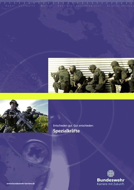 Spezialkräfte - bundeswehr-karriere