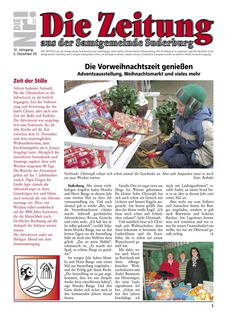 Die Vorweihnachtszeit genießen - Archive