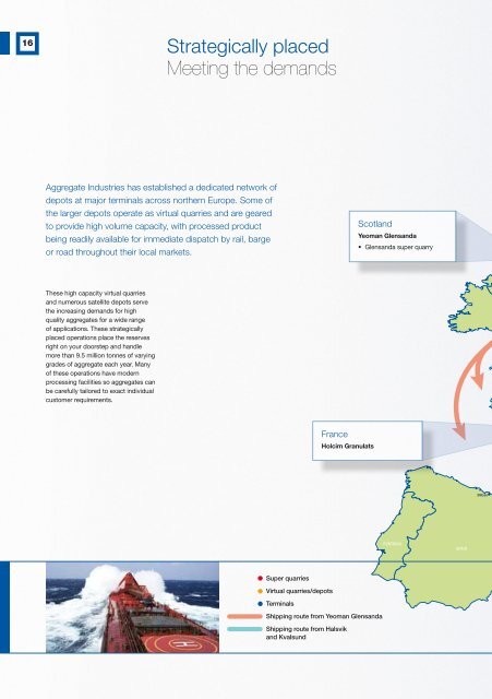 Construction aggregates – Aggregate Industries overseas