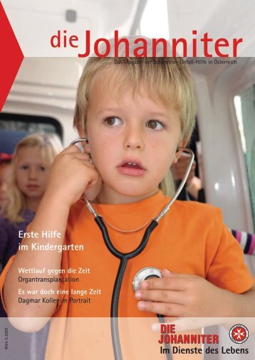 Erste Hilfe im Kindergarten - Die Johanniter