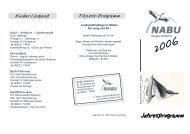 Kinder/Jugend Fitness-Programm - Nabu Wiesloch