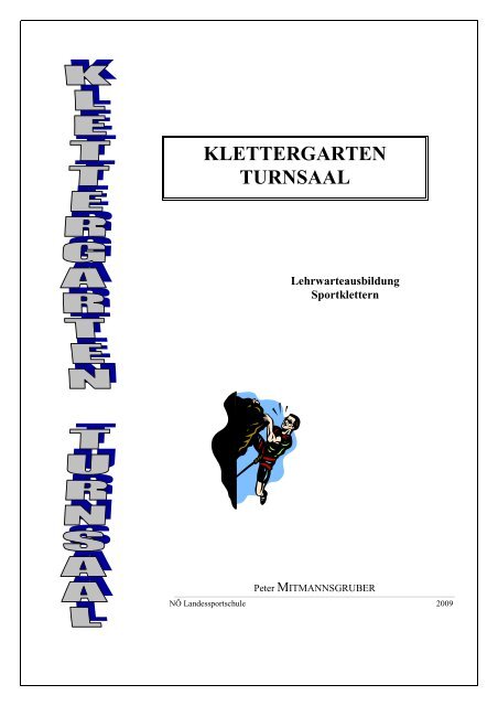 KLETTERGARTEN TURNSAAL - pro.kphvie.at