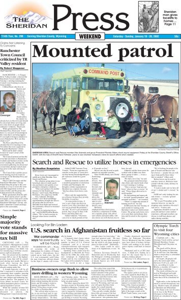 01-19-02 Saturday.pdf - The Sheridan Press