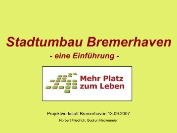 Stadtumbau Bremerhaven