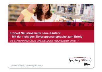 Erobert Naturkosmetik Neue Käufer? - VKE