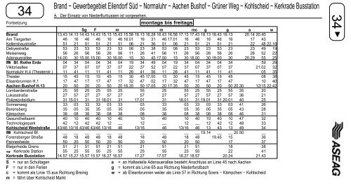 Brand − Gewerbegebiet Eilendorf Süd − Normaluhr − Aachen ... - AVV