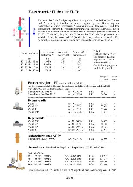 SBK Heizkreisverteiler - Jaraflex Vertriebs-GmbH