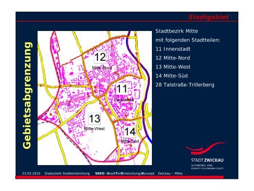 Stadtteilentwicklung - Stadt Zwickau