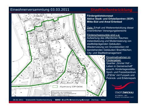 Stadtteilentwicklung - Stadt Zwickau