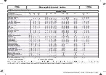 Albersdorf - Schafstedt - Meldorf - Bahn.de