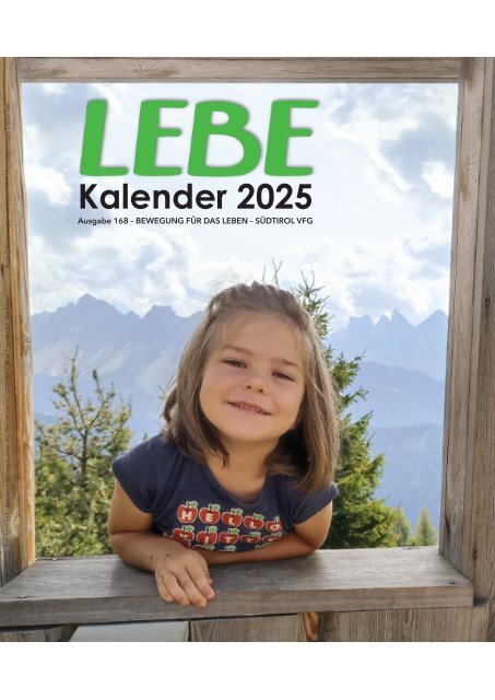 Kalender 2025 - LEBE 168
