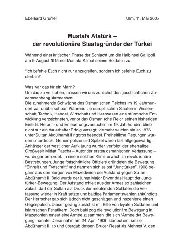 Vortrag “Atatür (Konvertiert)-2 - der Deutsch-Türkischen Gesellschaft ...